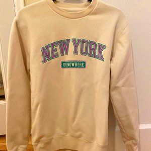 New York or Nowhere 'Varsity' Sweatshirt